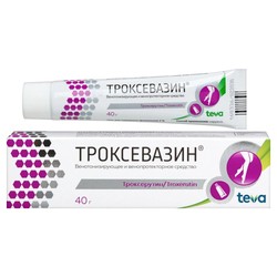 Троксевазин гель д/наружн. прим. 2% 40 г 1 шт.