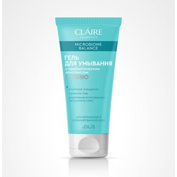 Гель для умывания Claire Cosmetic Микробиом Баланс с пребиотическим комплексом для нормальной и комбинированной кожи 150 мл