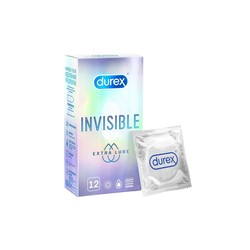 Презервативы Durex Инвизибл экстра люб ультратонкие 12 шт.
