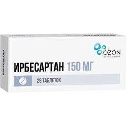 Ирбесартан табл. п/о пленочной 150 мг 28 шт.