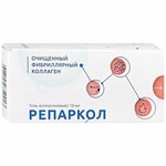 Репаркол, гель для наружного применения 7% 10 мл 1 шт коллагеновый туба