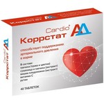 Коррстат кардио АД-минус, таблетки 550 мг 40 шт