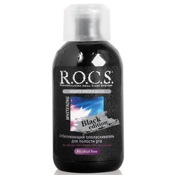 Ополаскиватель для полости рта Rocs Блэк эдишн отбеливающий 400 мл