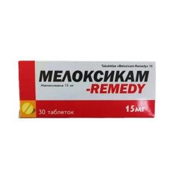 Мелоксикам-Remedy табл. 15 мг 30 шт.