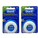 Зубная нить (флосс), oral-b (Орал-би) 2 шт 50 м эссеншл вощеная мятная