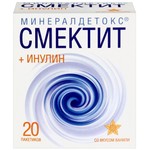 МинералДетокс Смектит-Плюс Инулин БАД к пище 20 шт. пор. д/р-ра д/приема внутрь 4.24 г со вкусом ванили