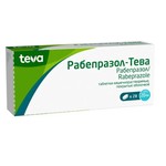 Рабепразол-Тева, табл. кишечнораств. п/о 20 мг 28 шт