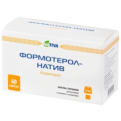 Формотерол-натив капс. с пор. д/ингал. 12 мкг 60 шт.