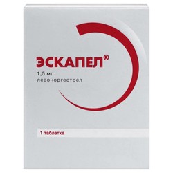 Эскапел табл. 1.5 мг 1 шт.