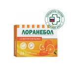 Лоранебол, пастилки для рассасывания 2.5 г 24 шт со вкусом апельсина