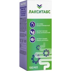 Лакситабс БАД растительный послабляющий 1 шт. сироп 100 мл