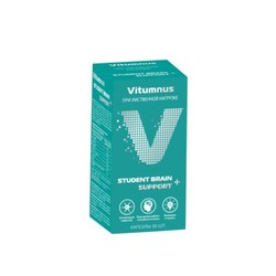 Vitumnus Комплекс при умственной нагрузке Vitumnus БАД для улучшения памяти 30 шт. капс.