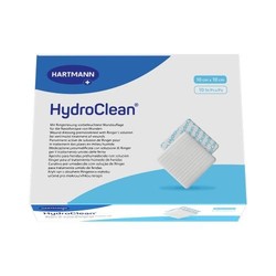 Повязка стерильная cуперабсорбирующая HydroClean активированная раствором Рингера р. 10смх10см 10 шт.