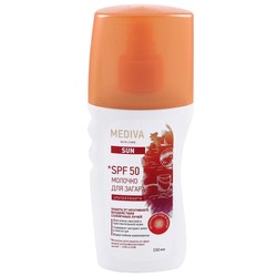 Молочко для загара Mediva Сан SPF50 150 мл