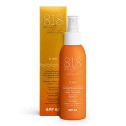 Молочко для лица и тела 818 Beauty formula Эстик солнцезащитное для сверхчувствительной кожи лица и тела SPF50 150 мл