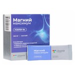 Магний Максимум 300 мг, Vitamir (Витамир) порошок 5 мг 20 шт усилен В2 пакет-саше