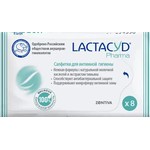 Салфетки для интимной гигиены, Lactacyd (Лактацид) 8 шт Фарма с тимьяном (с антибактериальными компонентами)