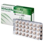Женьшень Верде, таблетки 200 мг 56 шт БАД к пище