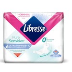 Прокладки женские, Libresse (Либресс) 6 шт ультра пьюр сенситив ночные+