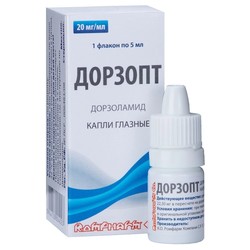 Дорзопт капли глазн. 2% 5 мл 1 шт.