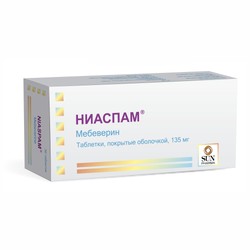 Ниаспам табл. п/о 135 мг 30 шт.
