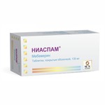 Ниаспам, таблетки покрытые оболочкой 135 мг 30 шт