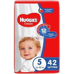 Подгузники 42 шт. Huggies классик 11-25 кг р. 5