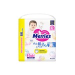 Трусики-подгузники детские, Merries (Меррис) 6-11 кг р. m 66 шт