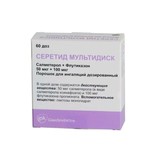 Серетид Мультидиск, порошок для ингаляций дозированный 50 мкг+100 мкг/доза 60 доз 1 шт