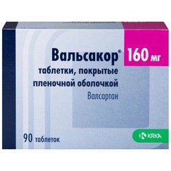 Вальсакор табл. п/о пленочной 160 мг 90 шт.