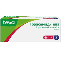 Торасемид-Тева табл. 5 мг 60 шт.