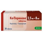 Ко-Перинева, таблетки 2.5 мг+8 мг 30 шт