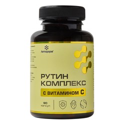 Рутин комплекс Летофарм с витамином С 90 шт. капс. 0.6 г