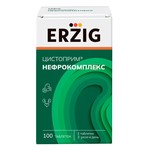 Цистоприм нефрокомплекс, Erzig (Эрциг) таблетки 350 мг 100 шт