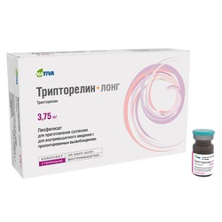 Трипторелин-лонг лиоф. д/сусп. для в/м введ. с пролонг. высвоб. 3.75 мг 1 шт.