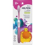 Зубная щетка для детей, Hilfen (Хилфен) мягкая 2+ розовая