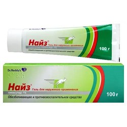 Найз гель д/наружн. прим. 1% 100 г 1 шт.