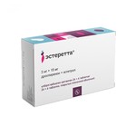 Эстеретта, таблетки покрытые пленочной оболочкой 3 мг+15 мг 28 шт