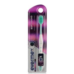 Зубная щетка Evermex 10 тысяч щетинок мягкая 1 шт.