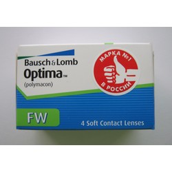 Линзы контактные Optima FW bc 8.7 мм 1 шт. (-3.50)