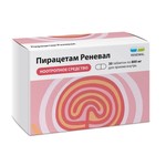 Пирацетам Реневал, таблетки покрытые оболочкой пленочной 800 мг 30 шт