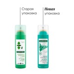 Шампунь сухой, Klorane (Клоран) 150 мл с экстрактом крапивы (и витамином Е) для жирных волос спрей-флакон
