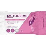 Салфетки влажные для интимной гигиены, Lactoderm (Лактодерм) 15 шт сенситив