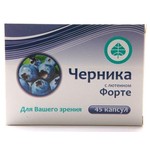 Черника форте с лютеином, Планета Здоровья капсулы 200 мг 45 шт