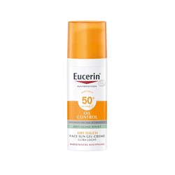 Гель-крем солнцезащитный для лица Eucerin для проблемной кожи SPF50+ 50 мл