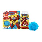 Набор, Megamonsters (Мегамонстры) 250 мл Мегамонстры Яркие победы шампунь-гель 2 в 1 + мочалка-шар