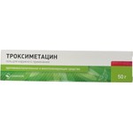 Троксиметацин, гель для наружного применения 50 г 1 шт туба алюминиевая