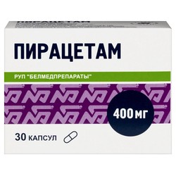 Пирацетам капс. 400 мг 30 шт.