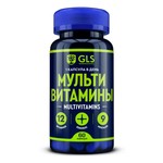 Мультивитамины 12+9, GLS (ДжиЭлЭс) капсулы 420 мг 60 шт БАД (12 витаминов + 9 минералов)