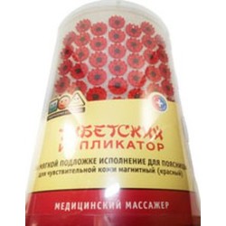 Массажер медицинский Тибетский аппликатор мягкий валик универсальный